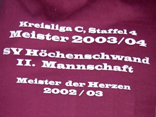 2004 - Aufstieg der 2. Mannschaft
